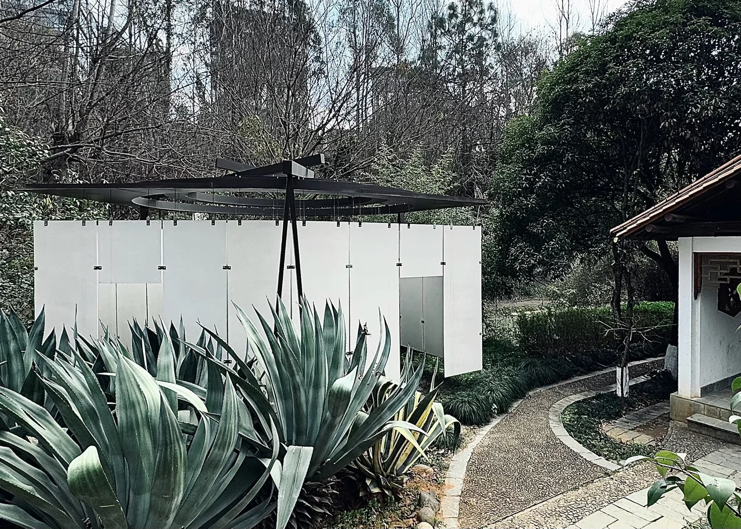 Huilang exhibition — JIALAN project concrete project